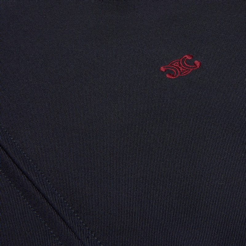 블루종 - 코튼 & 울 개버딘 - 네이비 -  - 1 | CELINE