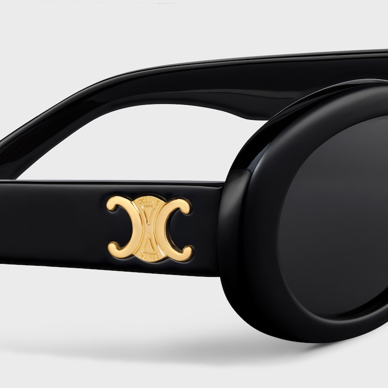 TRIOMPHE 01醋酸酯太阳眼镜 - 黑色 -  - 1 | CELINE