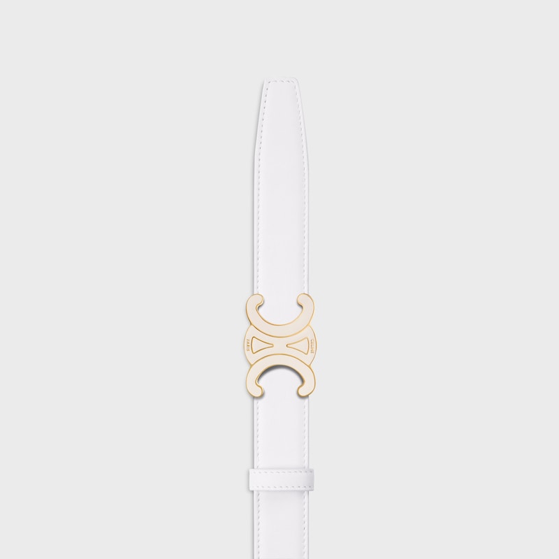 lani&egrave;re de ceinture r&eacute;versible 25MM Veau lisse et veau grain&eacute; -  -  - 1 | CELINE