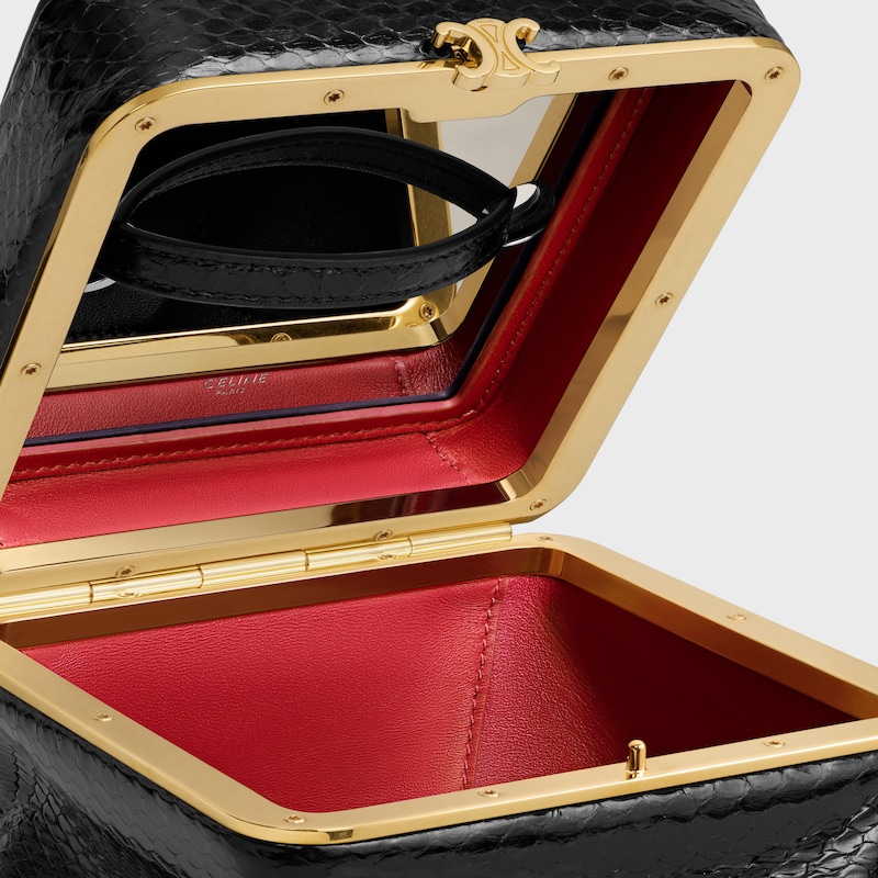 CUBE IN PYTHON - BLACK - TRIOMPHE FRAME - 1 | CELINE