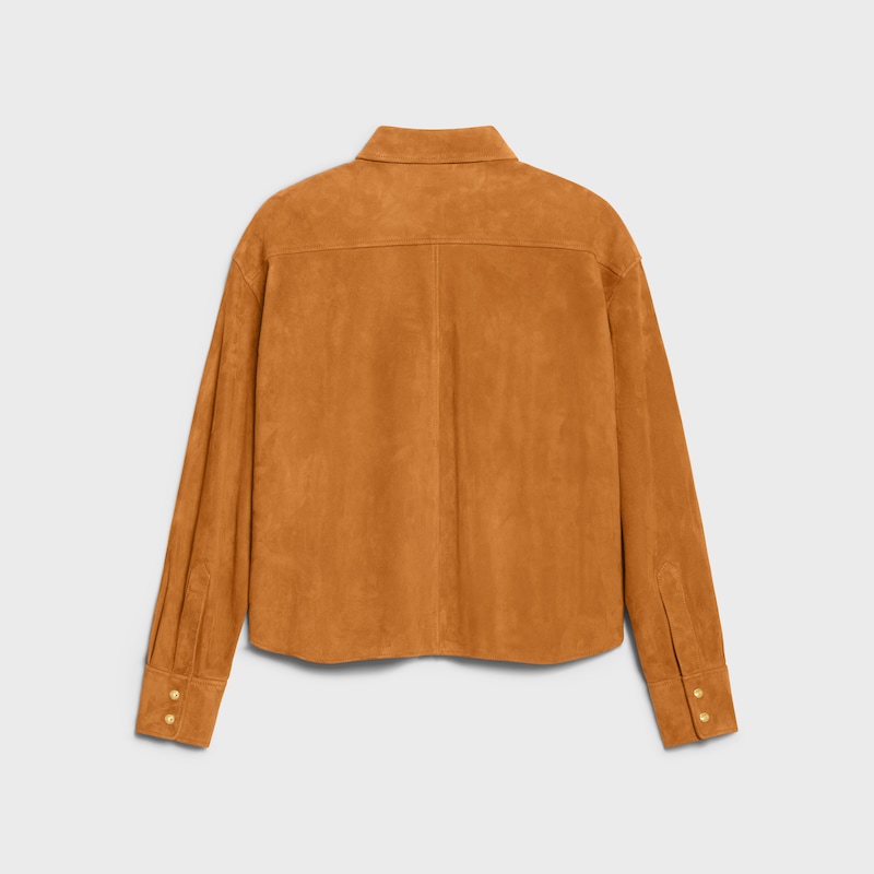 chemise su&egrave;de - Cannelle -  - 1 | CELINE