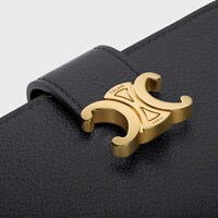アコーデオン カードホルダー ニノ / サプルグレインドカーフスキン - ブラック - コインケース&カードホルダー - 1 | CELINE