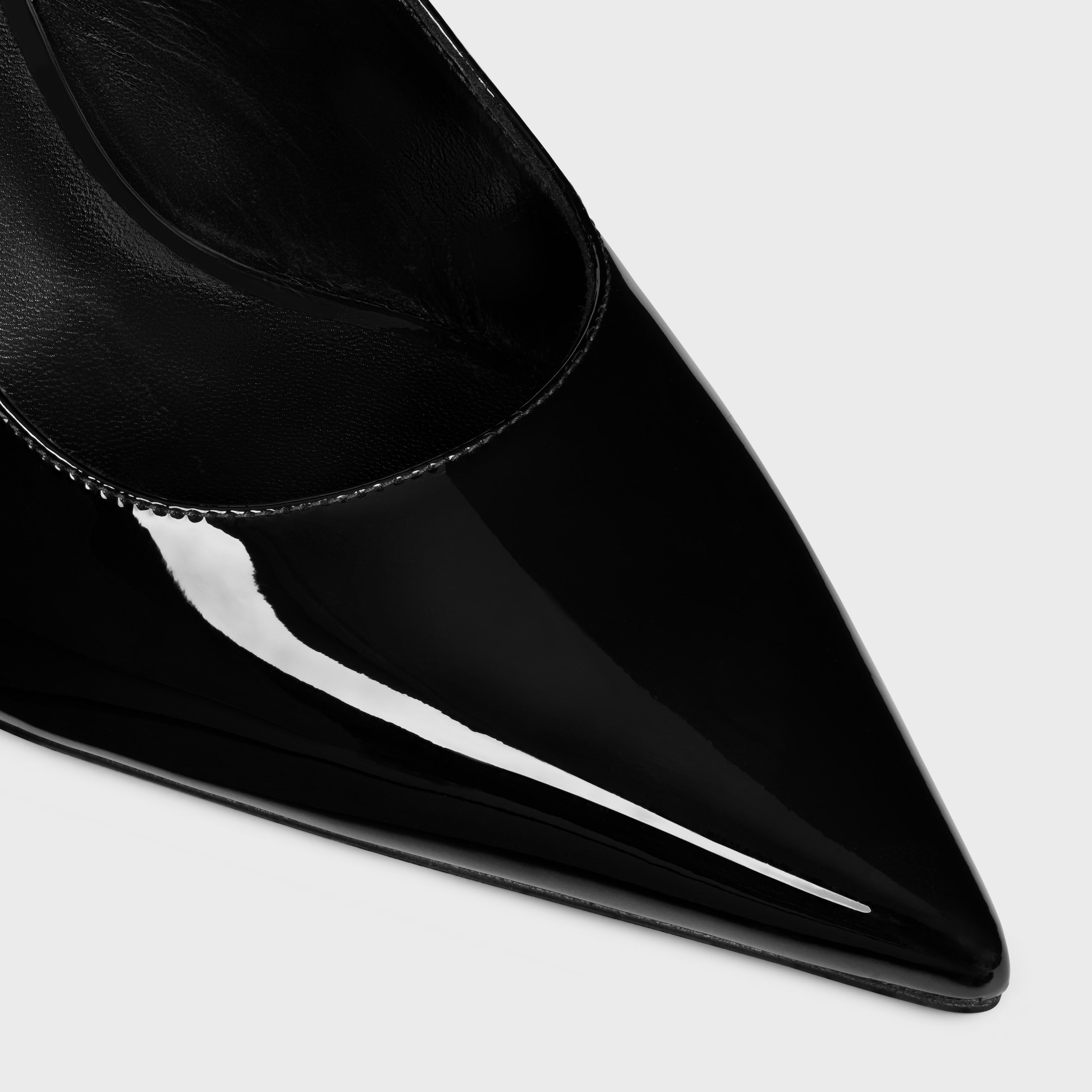 JUDY - TRIOMPHE PUMP IN PATENT CALFSKIN - BLACK | CELINE