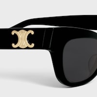 Triomphe 19 sunglasses in Acetate - BLACK -  - 2 | CELINE