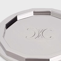 candle stand in steel - SILVER - SMALL GIFTS - 1 | CELINE