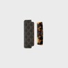 Moustache Comb WITH CASE in Triomphe Canvas - Black / Tan - TRIOMPHE CANVAS COLLECTION - 3 | CELINE