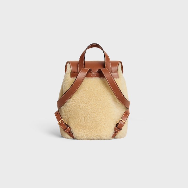 CELINE BONNIE双肩包 - 天然色/棕黄色 - 更多款式 - 1 | CELINE