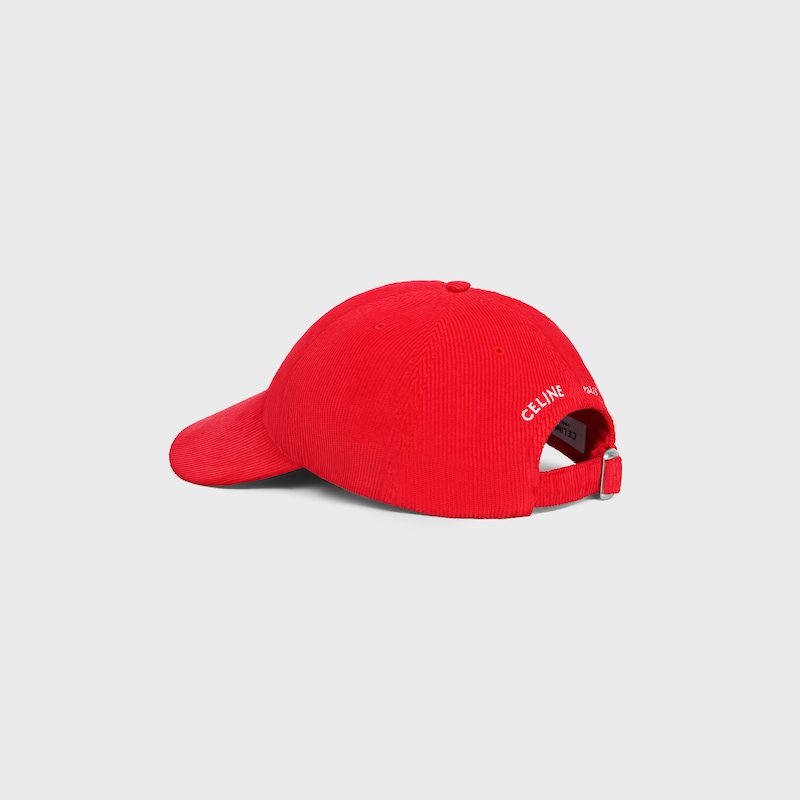 GORRA VIVIENNE DE PANA - ROJO/BLANCO -  - 1 | CELINE