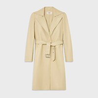 Cappotto in morbida pelle di agnello - ALBATRE -  - 1 | CELINE