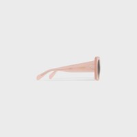 Square S321 sunglasses in Acetate - MILKY PEACH -  - 1 | CELINE