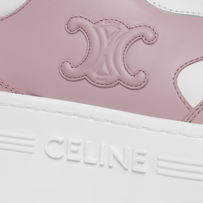 BLOCK TRIOMPHE運動鞋 - 淡雅粉紅 / 螢光白 -  - 1 | CELINE