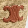 TEEN SUPPLE CELINE CLASSIC PANIER IN Raffia and calfskin - TAN - GIFTS FOR HER - 5 | CELINE