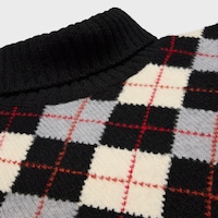 高领套头衫 - 黑色/白色/灰色 -  - 2 | CELINE