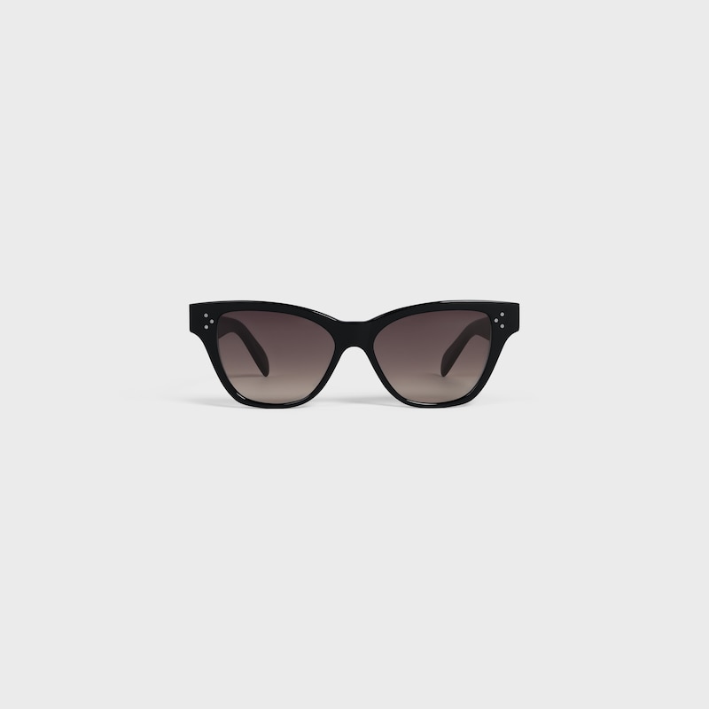 Cat Eye S359 sunglasses in Acetate - BLACK -  - 1 | CELINE