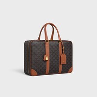 Soft Luggage 45 in Triomphe Canvas and Calfskin - TAN - TRAVEL - 2 | CELINE