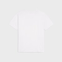 Celine棉質平紋針織寬鬆T恤 - 亞麻色 / 黝黑色 -  - 2 | CELINE