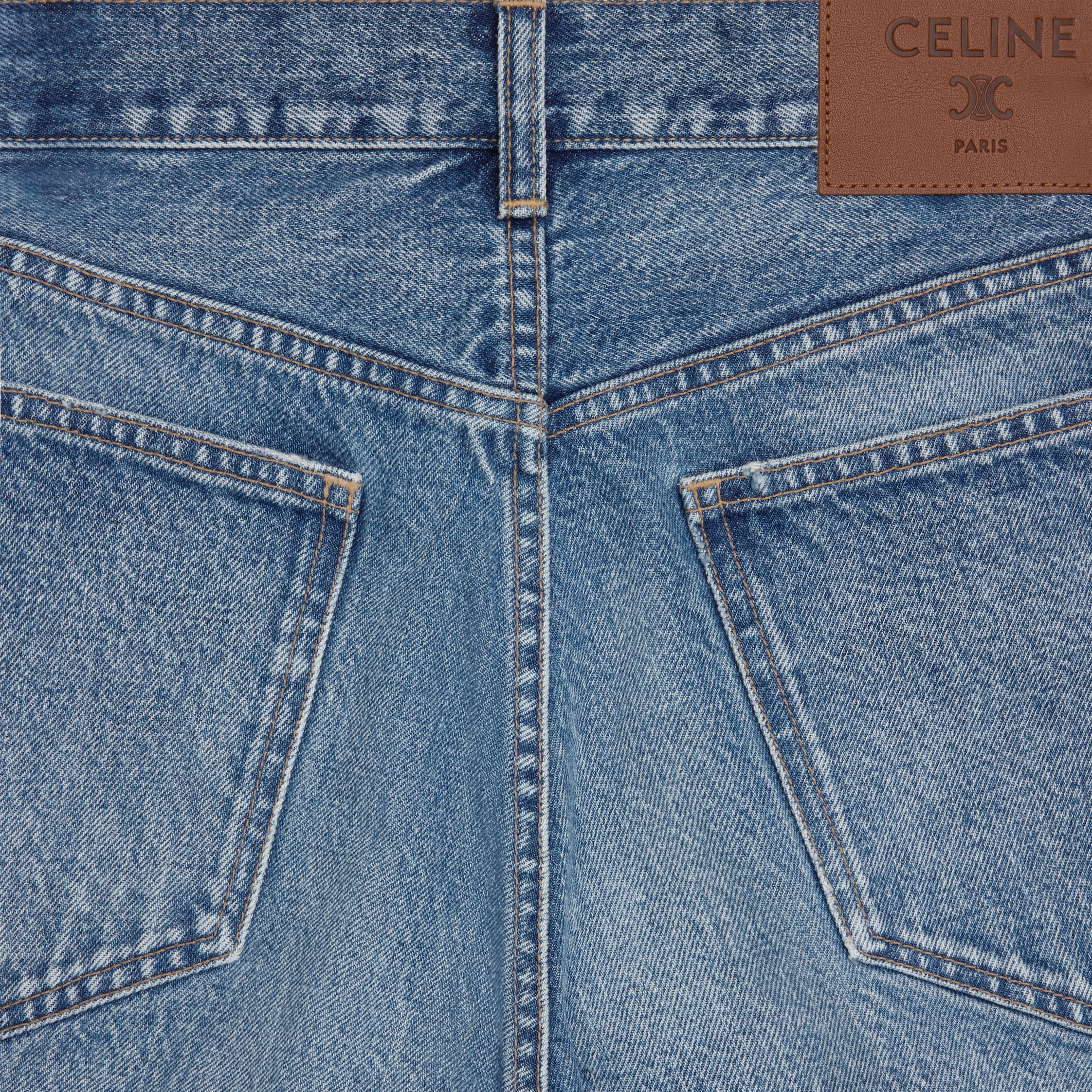 ウェスリー ジーンズ / コットンデニム - ヴィヴィエンヌガラス | CELINE