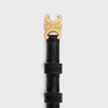 틴 13MM 트리옹프 벨트 - 토뤼옹 가죽 - 블랙 -  - 3 | CELINE