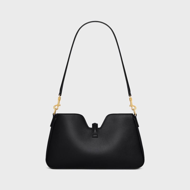 SHOULDER CAMILLE 16 SOFT IN SMOOTH CALFSKIN - BLACK - MORE LINES - 1 | CELINE