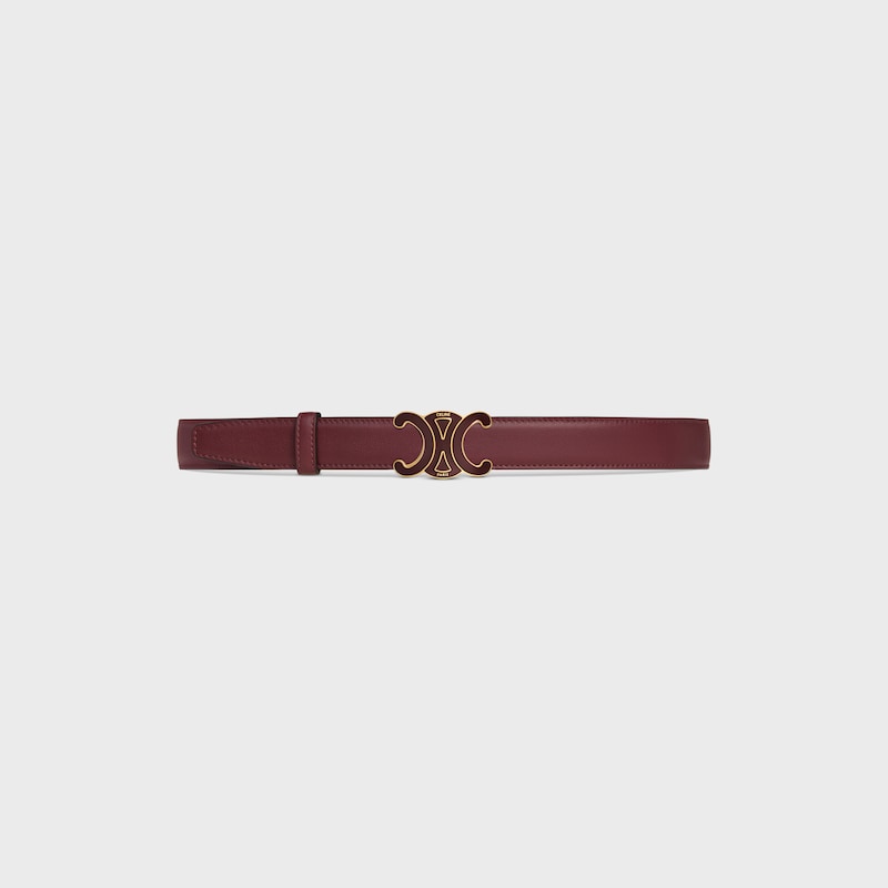 Wendbarer Riemen 25 mm AUS glattem und genarbtem Kalbsleder -  -  - 1 | CELINE