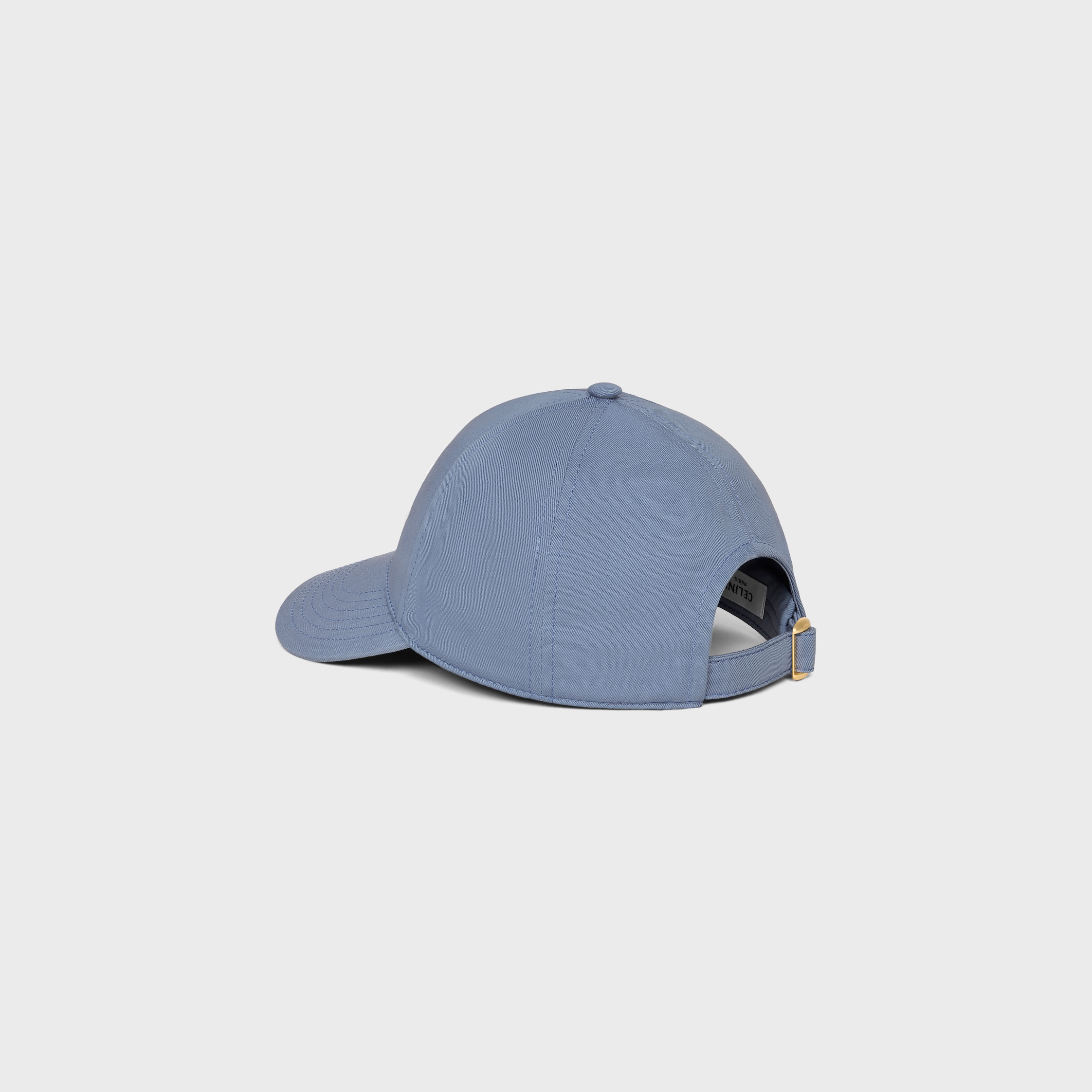 【国内発送】TRIOMPHE BASEBALL CAP IN COTTON triomphe baseball cap IN cotton gabardine - PERIWINKLE BLUE