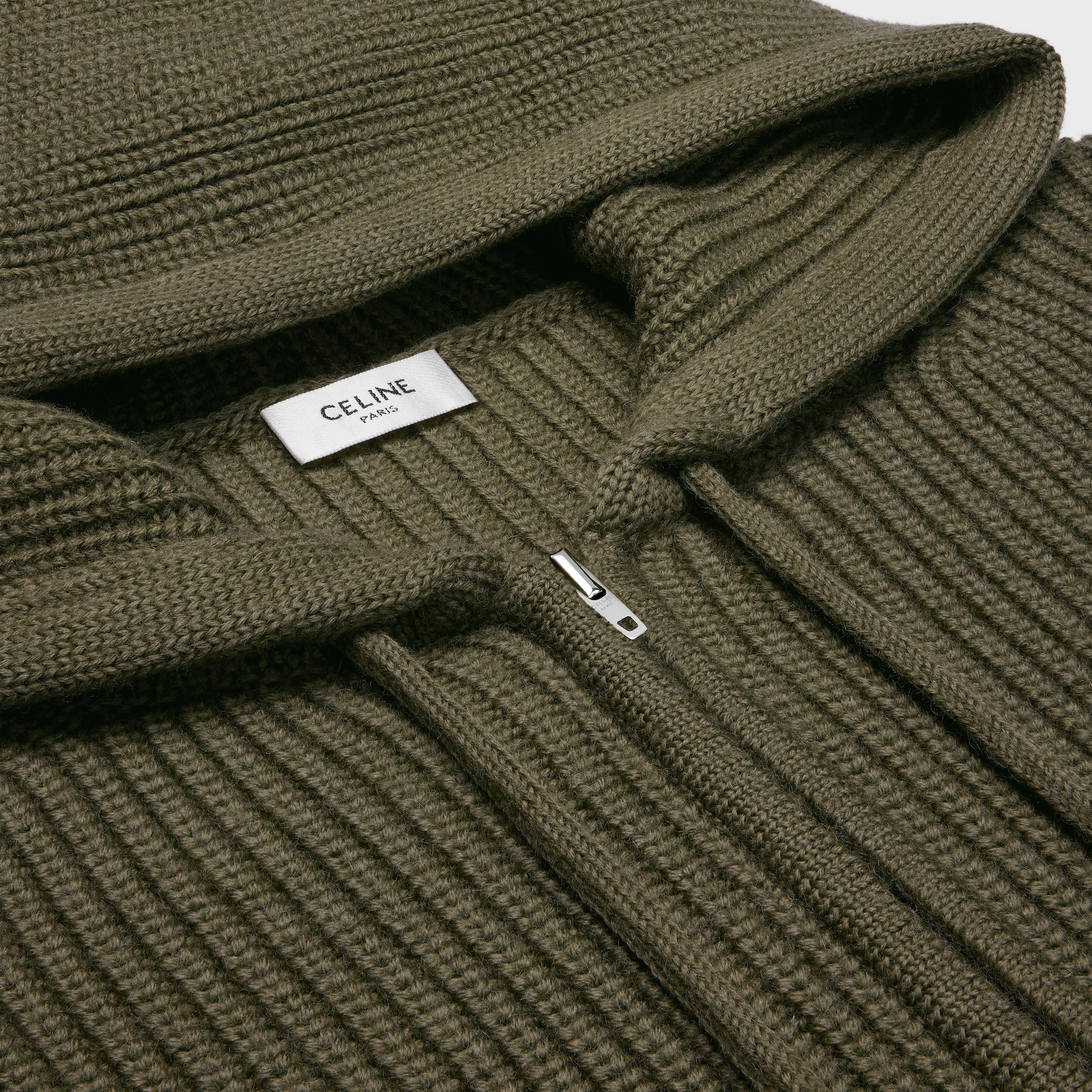 トップス RV00V830I.07MR COLLEGE HOODED SWEATER CELINE COLLEGE ZIP-UP SHIRT | suitnegozi | REVERSIBLE