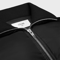 long puffer jacket IN light nylon - BLACK -  - 2 | CELINE