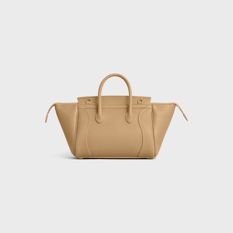 LITTLE LUGGAGE IN GRAINED CALFSKIN - SANDCASTLE - SHOULDER BAGS - 1 | CELINE