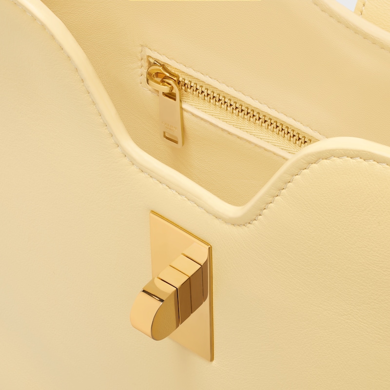 CAMILLE 16 SOFT光滑牛皮革小號手袋 - 春日黃 - 斜挎包 - 1 | CELINE