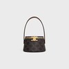 CELINE NINA MINAUDIERE in LAMBSKIN WITH TRIOMPHE CANVAS PRINT AND CALFSKIN - TAN - TRIOMPHE CANVAS - 1 | CELINE