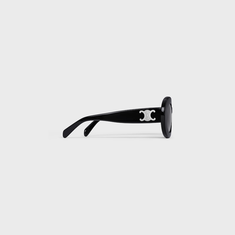 Triomphe Skate 01 sunglasses in Acetate - BLACK -  - 1 | CELINE
