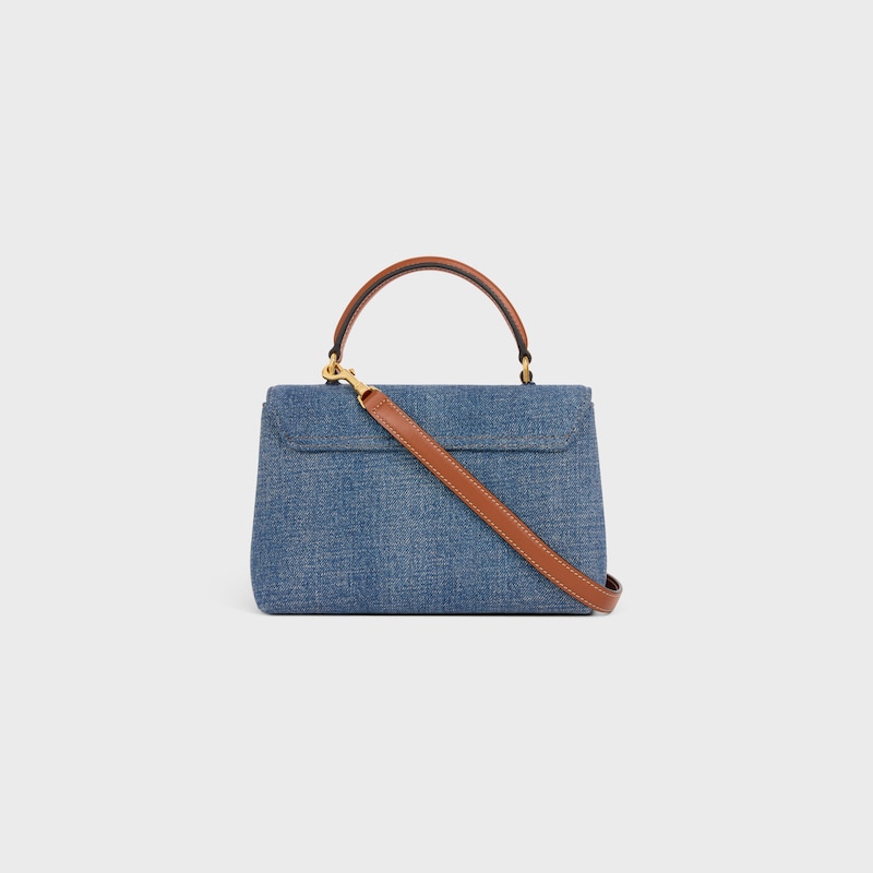 BOLSO TEEN NINO DE DENIM - DENIM / TOSTADO - BOLSOS CON ASA SUPERIOR - 1 | CELINE