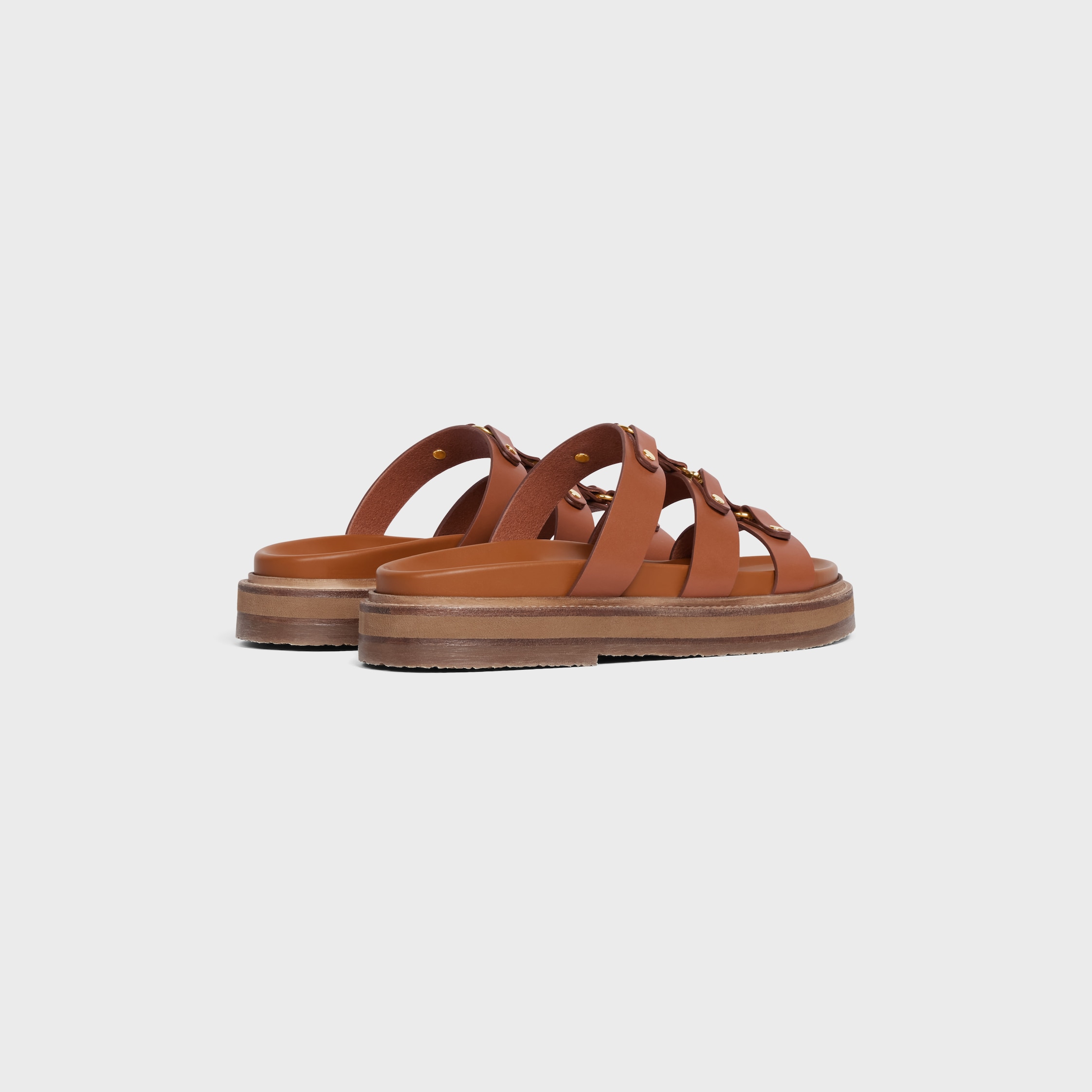 CELINE - TIPPI SLIDE in CALFSKIN - TAN | CELINE