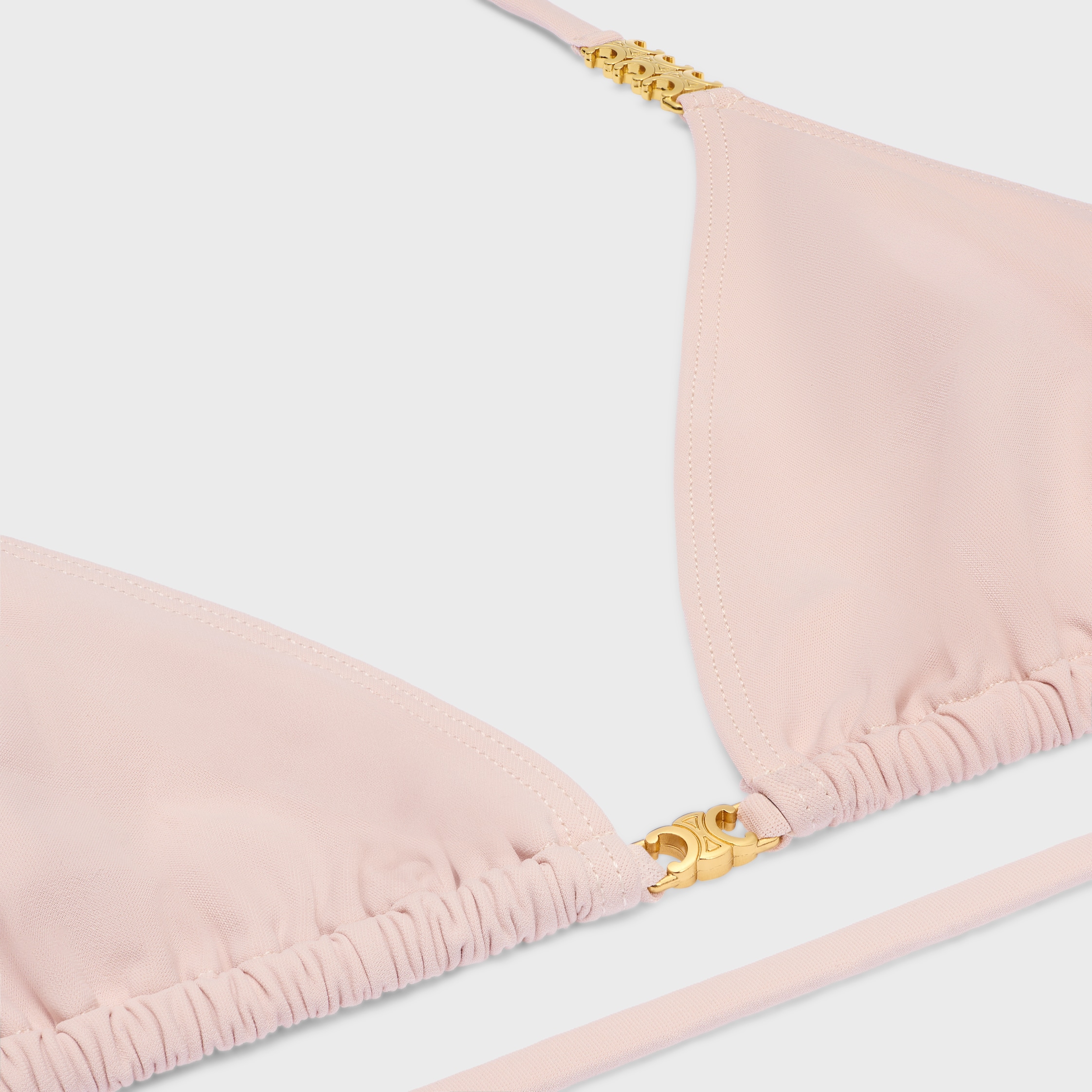 TRIOMPHE TRIANGLE TOP IN MATTE JERSEY - | CELINE