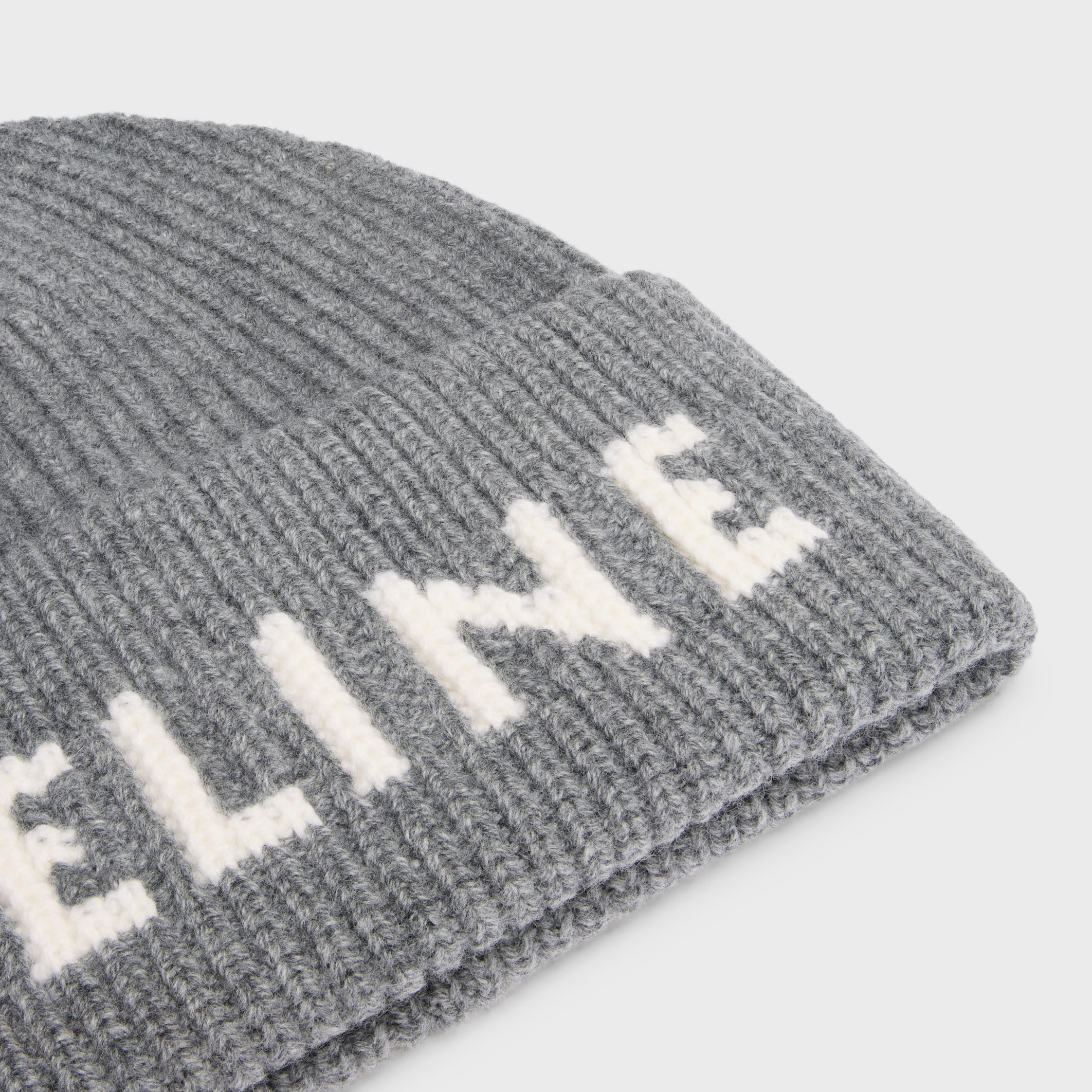 CELINE ニット帽 / ウールカシミア - ライトグレー / グレー | CELINE