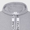 CELINE 루즈 후디 - 코튼 플리스 - 라이트 그레이 -  - 3 | CELINE