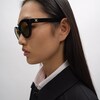 Triomphe Mini 01 sunglasses in Acetate - BLACK -  - 1 | CELINE