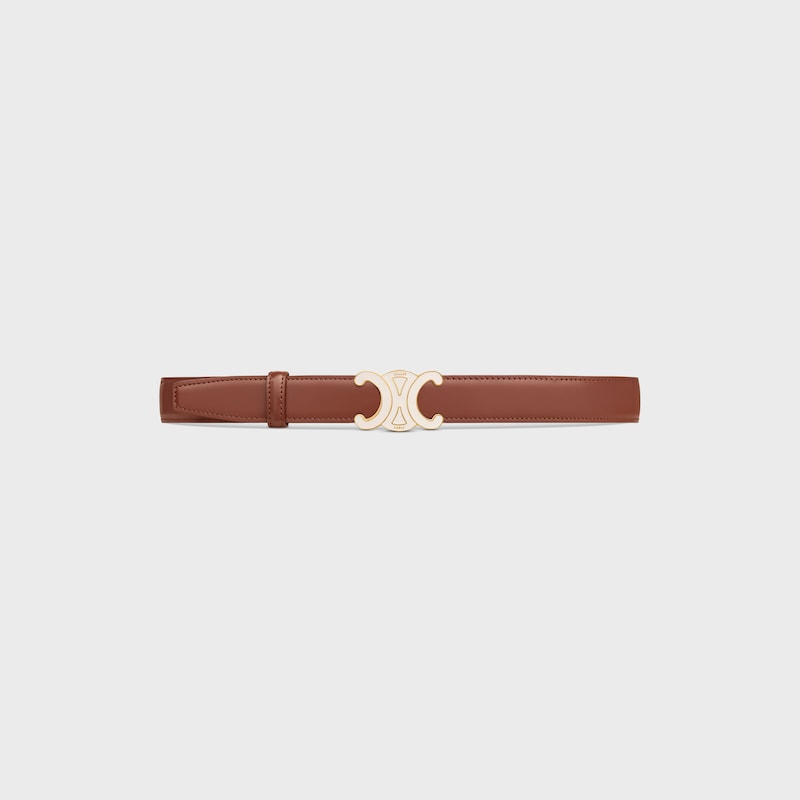 lanière de ceinture réversible 25MM Taurillon et Veau façon crocodile -  -  - 1 | CELINE