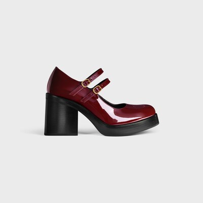 CELINE 테스 베이비 - 페이턴트 카프스킨 - 다크 버건디 -  - tileIndex | CELINE