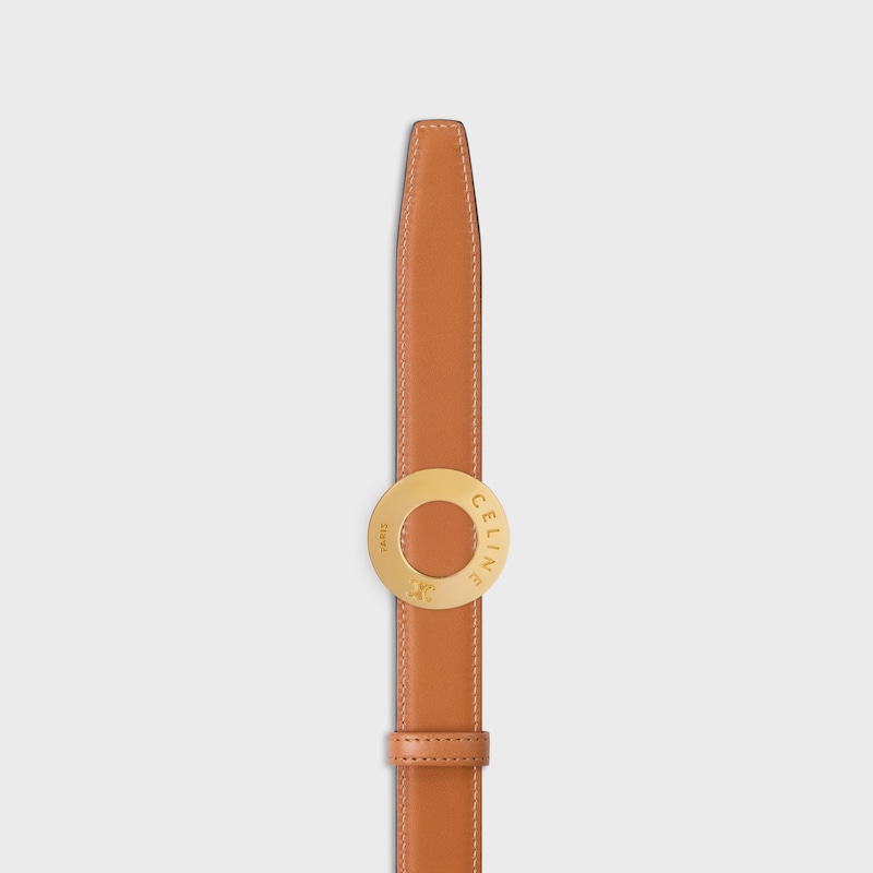 Reversible Strap 25MM IN TAURILLON AND NATURAL CALFSKIN -  -  - 1 | CELINE