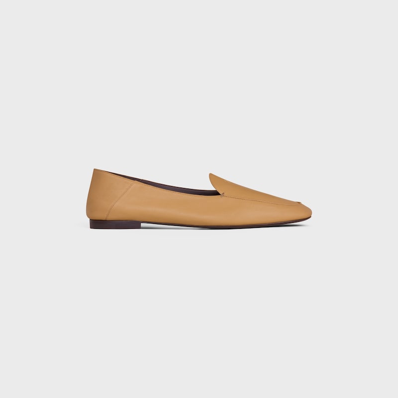 AURA LOAFER IN GOATSKIN - ORME -  - 1 | CELINE