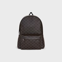 Medium Backpack IN Triomphe Canvas and Calfskin - BLACK - NEW - 1 | CELINE