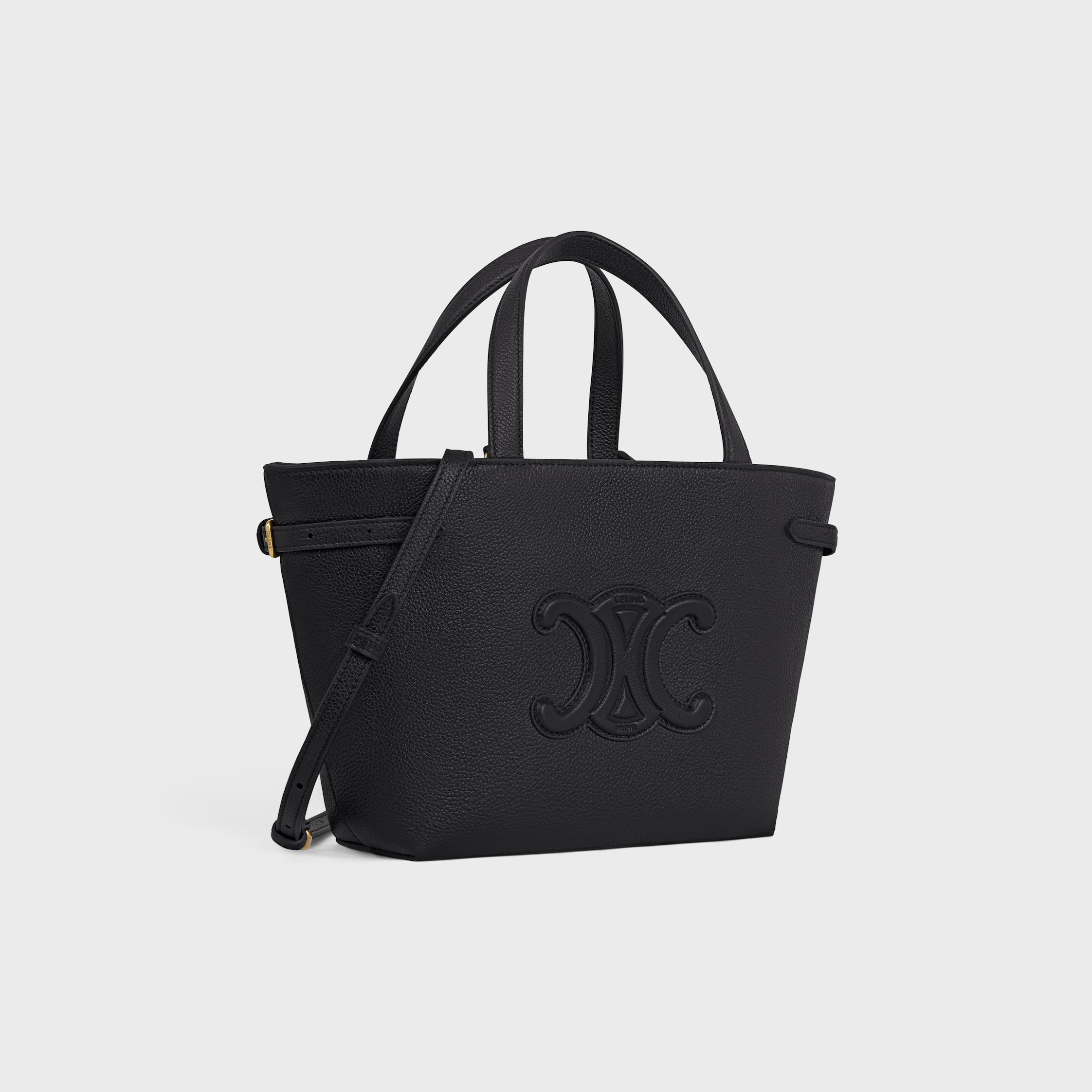 希少 入手困難♪【CELINE】ミニ カバ Anais Cuir Triomphe black カバ Cuir 希少 入手困難♪【CELINE】ミニ Anais Triomphe black
