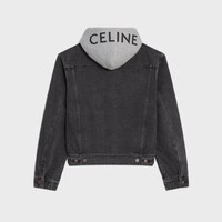 Charcoal Wash洗水牛仔布Trucker外套 - CHARCOAL WASH水洗色 -  - 2 | CELINE