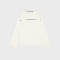 pyjama shirt IN silk satin - IVOIRE -  - 2 | CELINE