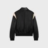 teddy jacket in lambskin - BLACK / CREAM -  - 2 | CELINE