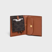 標誌印花及牛皮革旅行組 - 棕褐色 - GIFT FINDER - 2 | CELINE
