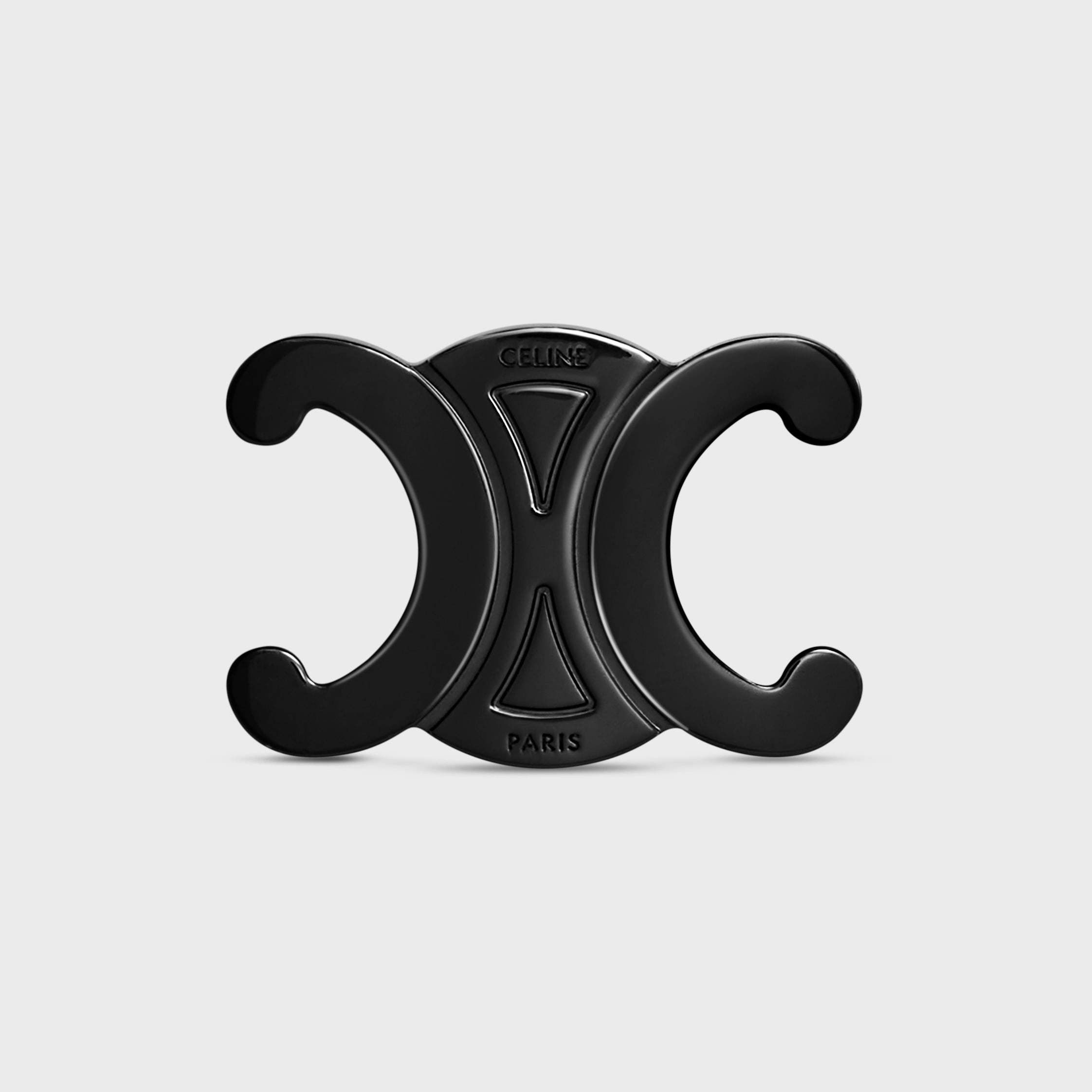 トリオンフバックル 18MM / メタル - ブラック | CELINE