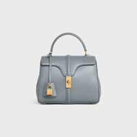 スモール 16（セーズ） バッグ / サテンドカーフスキン - ブルーグレー - クロスボディバッグ - 1 | CELINE