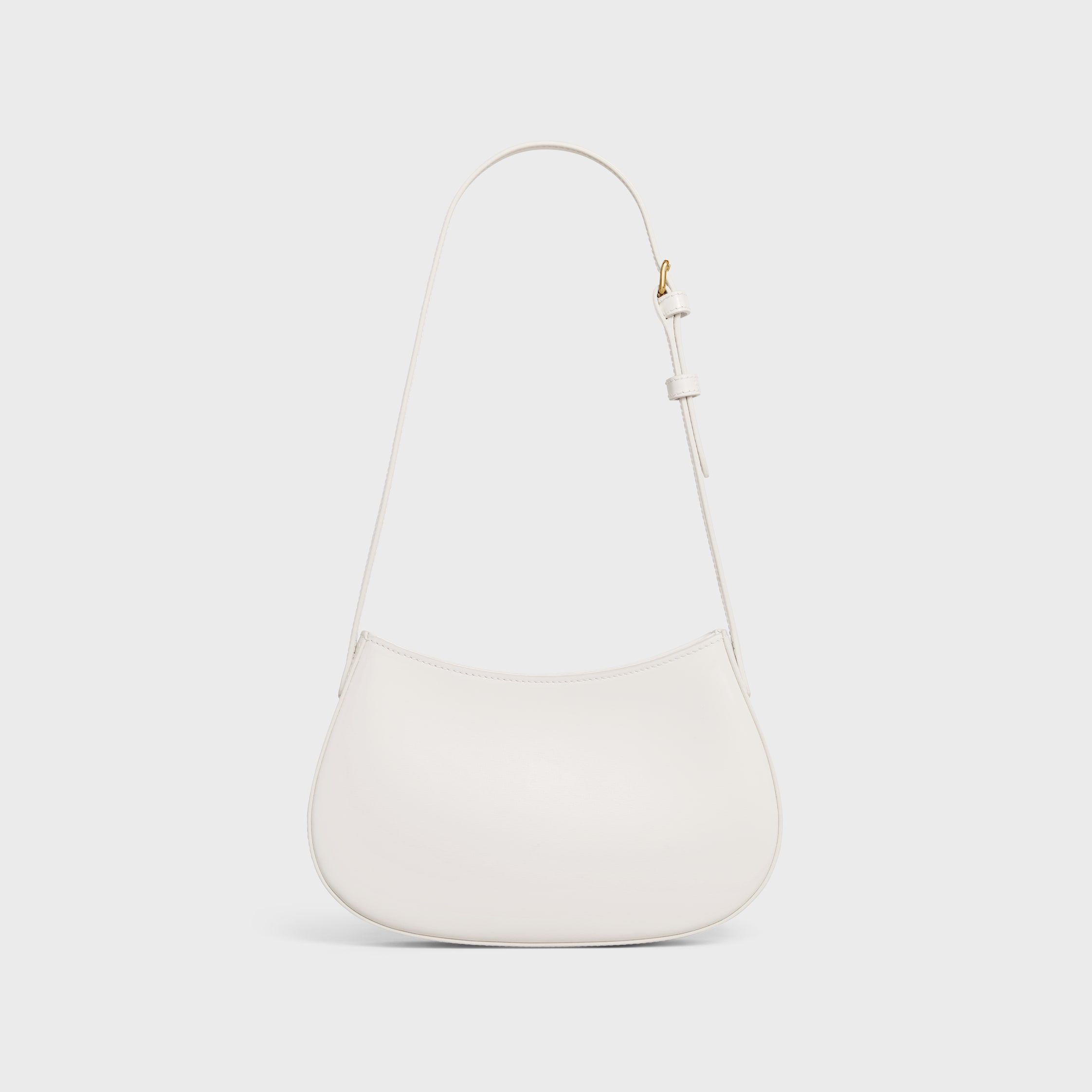 MEDIUM TILLY BAG IN shiny calfskin - RICE | CELINE